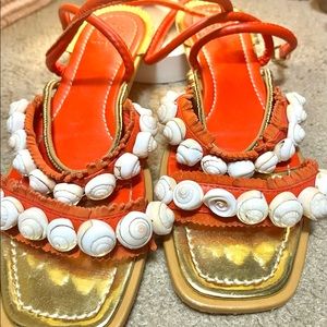 Tori Burch one of a kind sandals